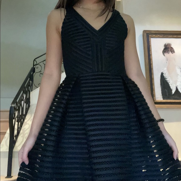 Maje Black Cocktail Dress - Picture 3 of 4